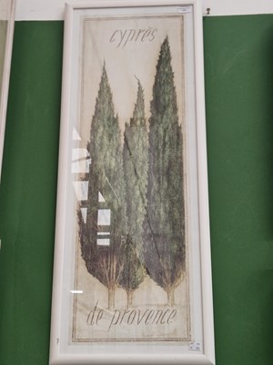 Lot 64 - Seven large decorative furnishing prints,...