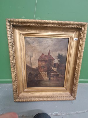 Lot 66 - 19th-century school, river bridge and...