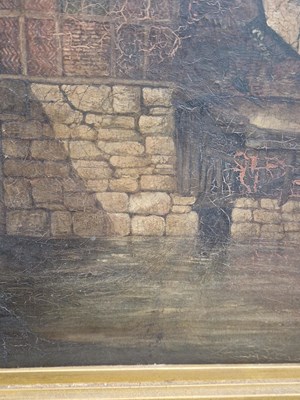 Lot 66 - 19th-century school, river bridge and...