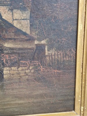 Lot 66 - 19th-century school, river bridge and...