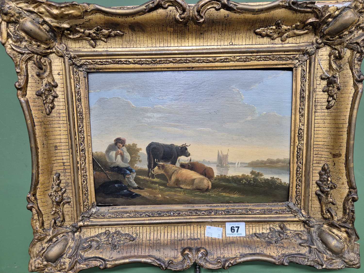 Lot 67 - Manner of Thomas Sidney Cooper, 19th century,...