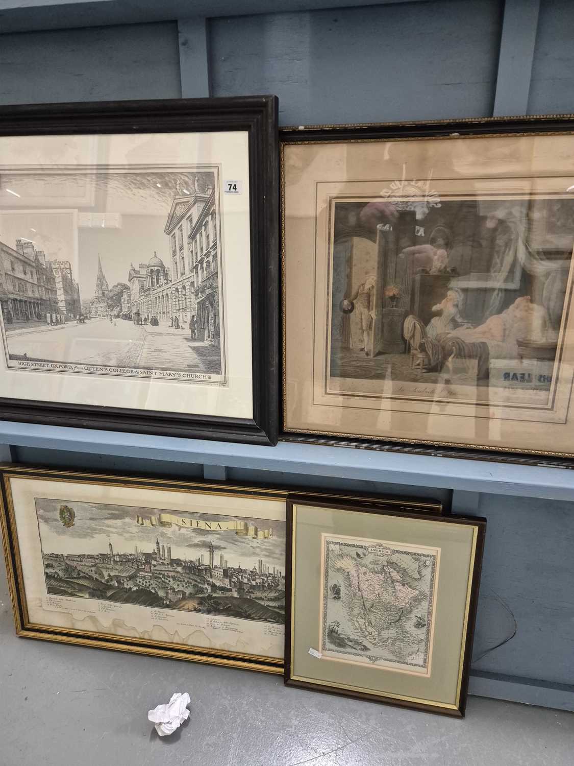 Lot 74 - Four various decorative prints