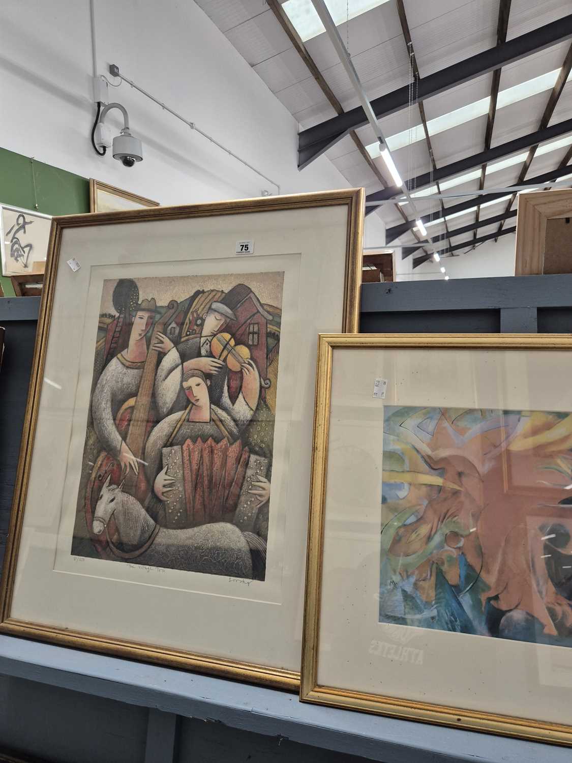 Lot 75 - Jiri Borsky (b 1945) 'The Village Trio',...