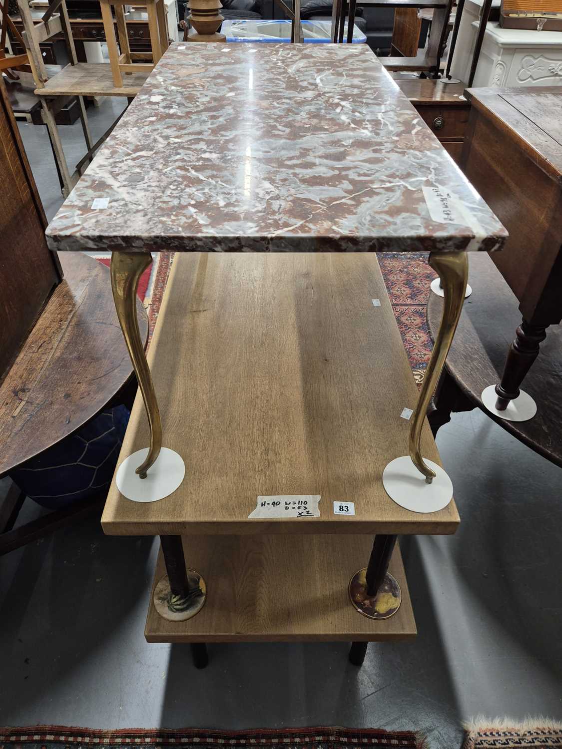 Lot 83 - Three coffee tables