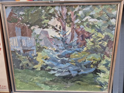 Lot 102 - An interesting oil on canvas, Impressionist...