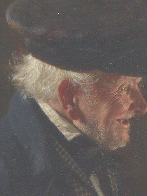 Lot 1348 - 19th century European school, a head and...