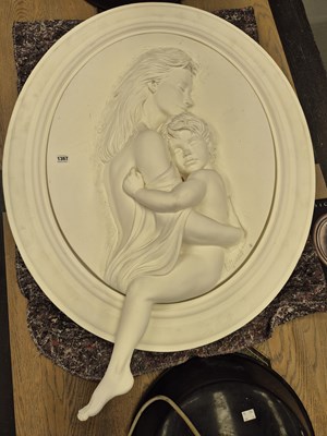 Lot 1367 - Bill Mack (b. 1944) ARR., 'Cherish', an oval...