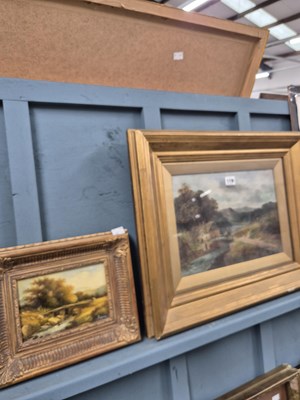 Lot 119 - Two vintage oil paintings