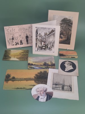 Lot 22 - A moment in brushstrokes.... A charming group...