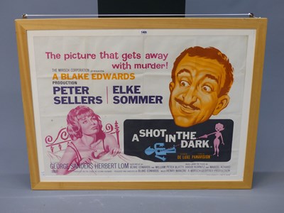 Lot 1405 - A film poster for 'A Shot in the Dark'...