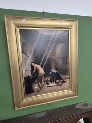 Lot 199 - After Jean Leon Gerome, 'The Moorish Bath',...