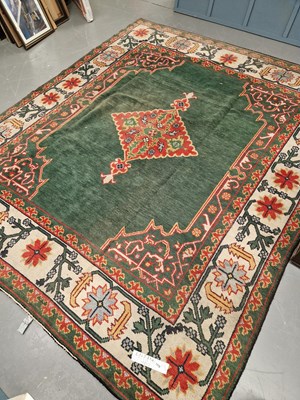 Lot 1478 - A hand knotted vintage carpet of Arts and...