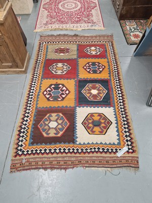 Lot 1479 - A Persian Qashqai Kelim rug 157 × 263cm