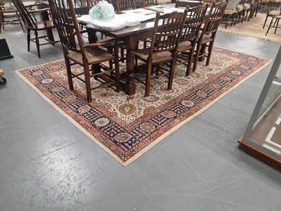 Lot 1485 - A Persian Tabriz carpet 325 × 241cm