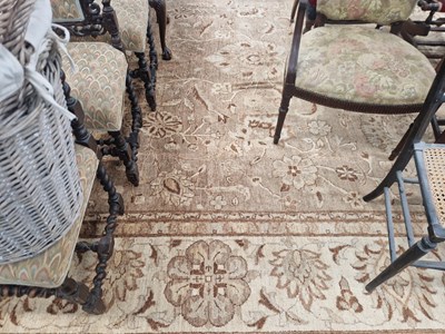 Lot 1486 - An oriental country house carpet of Zeigler...