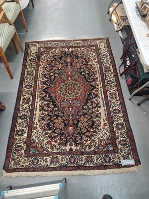 Lot 1504 - An antique Persian Hamadan rug