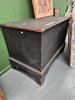 Lot 247 - An impressively large Victorian painted pine...