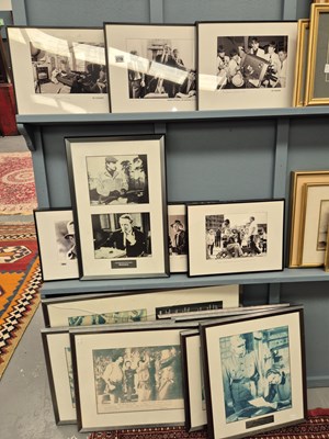 Lot 278 - A group of movie and theatre related photo prints