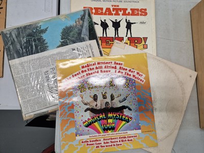 Lot 919 - A collection of Beatles LP Records from the...