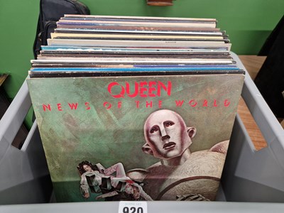 Lot 920 - Rock/Pop - Approx 45 LP Records; Queen - News...