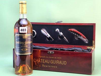 Lot 403 - Wine: Chateau Guiraud 1er Grand Cru Classe...