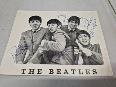 Lot 931 - An original Beatles fan club postcard c1963...