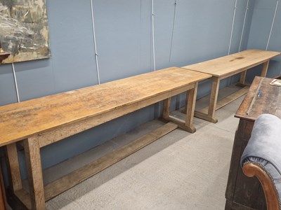 Lot 1452 - A pair of early 20th century Heal's limed oak...