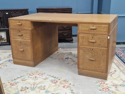 Lot 1453 - An early 20th century Heal's limed oak...