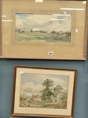 Lot 303 - A group of four watercolours by various artists