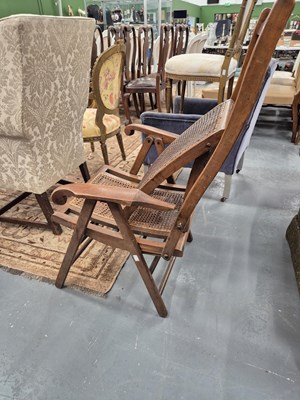 Lot 314 - A campagin type folding chair