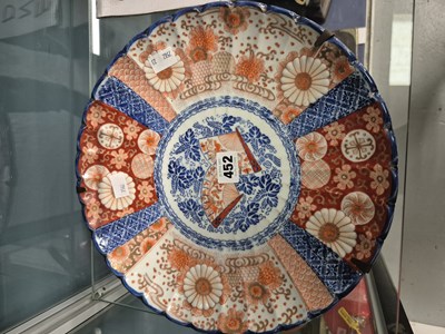 Lot 452 - An antique Japanese Imari dish