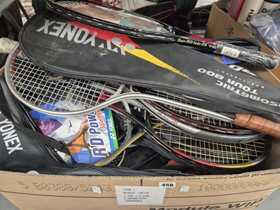 Lot 458 - A collection of high-grade tennis and...