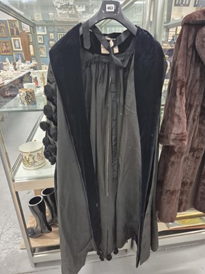 Lot 463 - A vintage academic gown