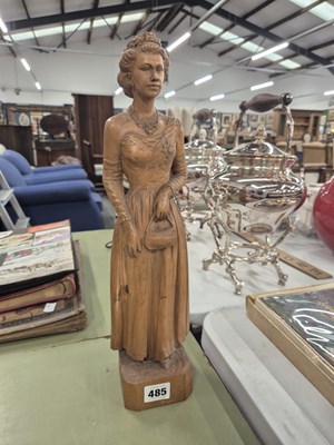 Lot 485 - The Anne Minns Collection A carved limewood...