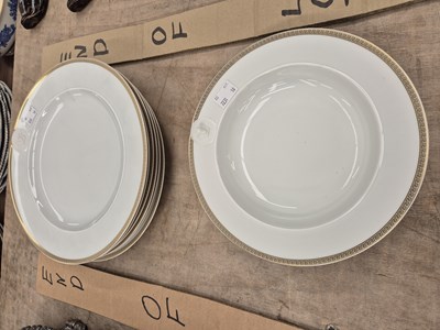 Lot 648 - A set of six Versace Rosenthal dinner plates...