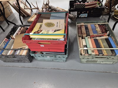 Lot 687 - Books- Four boxes, various subjects.