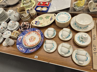 Lot 705 - Edwardian and later teawares and other china