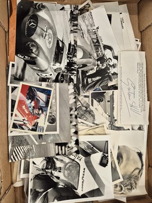 Lot 745 - A good selection of vintage motor racing...