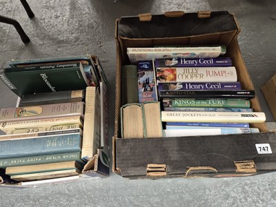 Lot 747 - Books: art and horse racing, etc.