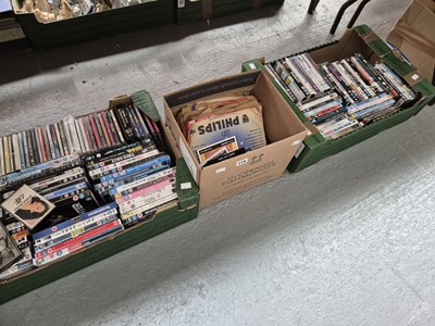 Lot 779 - A large collection of DVDs, etc.