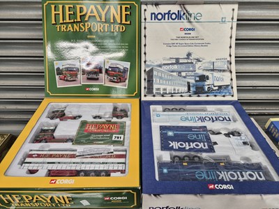 Lot 791 - Two boxed limited edition Corgi die-cast trucks