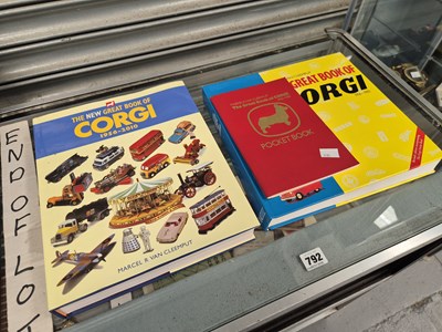 Lot 792 - Three Corgi toy related books