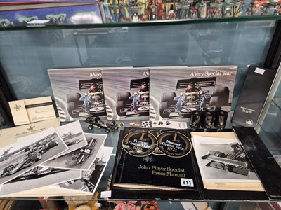 Lot 811 - A group of motor racing ephemera relating to...