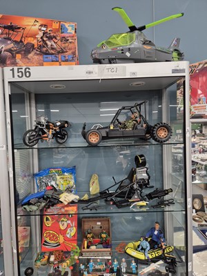 Lot 827 - A collection of Action Man vehicles and...