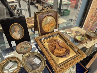 Lot 831 - Nine various antique and vintage printed...