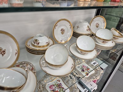 Lot 863 - A Royal Copenhagen tea service pattern number...