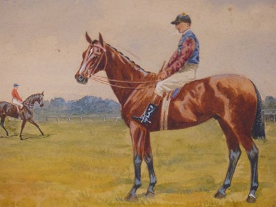 Lot 1210 - W.V. (late 19th/early 20th century), race...