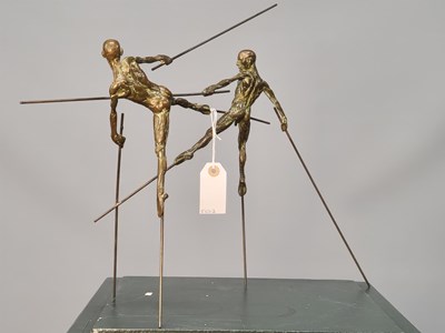 Lot 1219 - Nicholas Laverenne (B.1954) ARR. 'Combat' ...