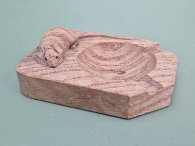 Lot 1167A - A Robert Thompson mouseman ashtray