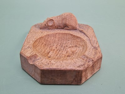 Lot 1167B - A Robert Thompson mouseman ashtray